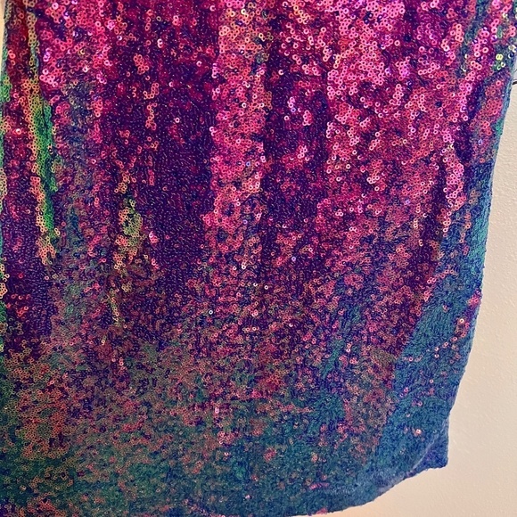 NWT 🥀 B. Darlin Women's Sequin Mini Dress - Picture 8 of 12